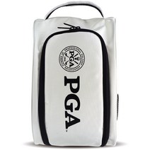 [pga투어슈즈백] PGA 에센셜 로고 슈즈백 PGA-213, 화이트