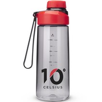 10도씨 트라이탄 스트랩 워터보틀, 블랙스트랩, 670ml