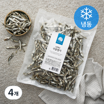 남해안 국물멸치 (냉동), 400g, 4개