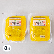 싱그람 꼬들단무지, 300g, 8개