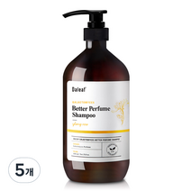 달리프 갈락토미세스 베러 퍼퓸샴푸 일랑로즈향, 1000ml, 5개