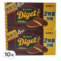 오리온 닥터유 다이제 초코, 311g, 10개