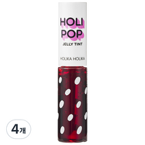 홀리카홀리카 홀리팝 젤리 틴트, RD01 앵두앵두, 9.5ml, 4개