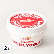 밀키요 시그니처 그릭요거트 볼, 2개, 100g
