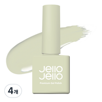 젤로젤로 프리미엄 젤 폴리쉬 10ml, JC-53 그리니스, 4개