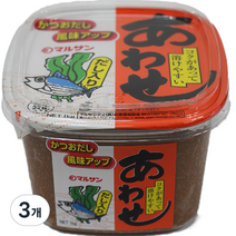 아와세 마루산 컵미소 혼합장, 1kg, 3개