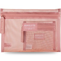 바닐라코 메쉬 파우치 2종 세트