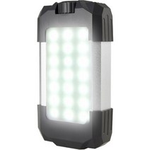 [아이두젠마운트] 테크진 LED 충전식 휴대용 캠핑랜턴 7800mAh, 블랙, 1개