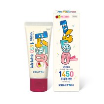 닥터제니 1450 고불소 주니어치약 사과자두향, 60g, 6개