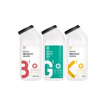 레인보우샵 톡톡이 삼총사 베이킹소다 프리미엄 500g + 구연산 베이직 420g + 과탄산소다 프리미엄 500g, 4세트