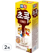 제티 초콕 초코렛맛, 72g, 20개입, 2개