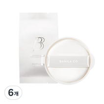 바닐라코 커버리셔스 얼티밋 화이트 쿠션 파운데이션 리필 14g, 23 미디엄, 6개