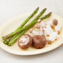 친환경 구이용 버섯 & 아스파라거스, 160g, 1개