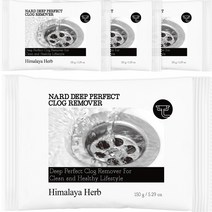 부케가르니 나드 딥 퍼펙트 배수구 클리너, 150g, 4개