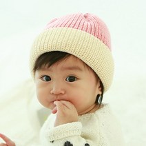 무슈 유아동용 보닌 콤보 비니