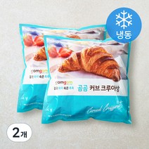 곰곰 커브 크루아상, 486g, 2개
