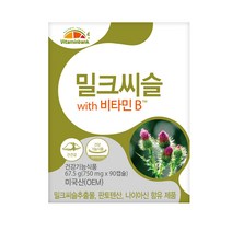 비타민뱅크 밀크씨슬 플러스 B, 90정, 1개