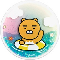카카오프렌즈 썸머홀리데이 둥둥 글리터 스탠드톡, 라이언, 1개