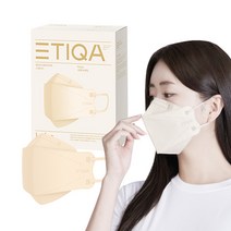 ETIQA 에어라이트 스탠다드 마스크 성인용 베이지 L, 8개입, 1개