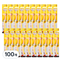 지앤마 써니비 여아용 1단계 유아칫솔, 1개입, 100개