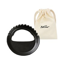 나진 쟁반 도자기 마사지 괄사 + 파우치 세트 NJ021, TYPE03, 1세트