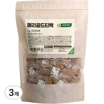 자연지인 메리골드 삼각티백, 1g, 100개입, 3개