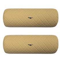 에르미 차량용 목쿠션 02 전체퀄팅 28 르노, 02.전체퀄팅(1+1) 베이지, 34.제네시스, 베이지, 2개