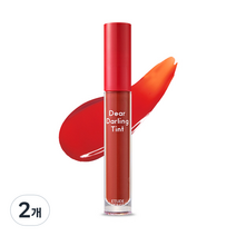 에뛰드하우스 디어 달링 워터젤 틴트 5g, BR401 무화과레드, 2개