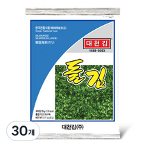 대천김 전장 돌김, 20g, 30개