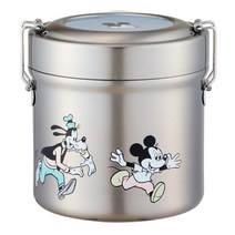 스케이터 진공스텐 런치박스 600ml STLB1AG, 미키마우스, 1개