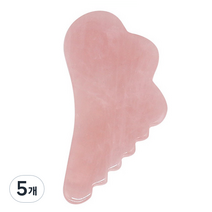 티커스트 로즈쿼츠 괄사 마사지 기 날개모양, 핑크, 5개