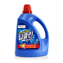 탐사 딥클린 액체 세탁 세제 본품, 3L, 1개
