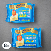 드빈치 뼈가튼튼 고칼슘 치즈 15매, 270g, 8개
