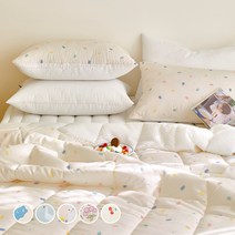 마틸라 썸머듀얼 시어서커 차렵이불 + 베개커버 세트