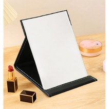 유엘 접이식 휴대용 화장대 거울, 블랙