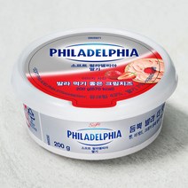 필라델피아 크래프트 소프트 크림치즈 딸기, 200g, 1개