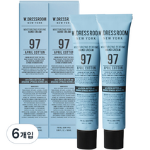 더블유드레스룸 퍼퓸 핸드크림 No 97 에이프릴코튼, 50ml, 6개