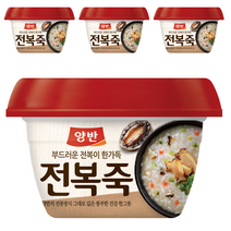 동원 양반 전복죽, 285g, 4개