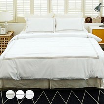 마마즈홈 이집시안 80수 호텔 침구 이불 베개 기본 세트, 골드, 이불커버+베개커버 세트