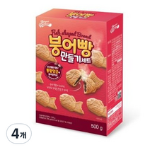 브레드가든 붕어빵 만들기 세트, 4개, 500g