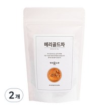 청년농원 저온가공 메리골드차 삼각티백, 0.5g, 100개, 2개