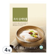 올가홀푸드 즉석 삼계탕, 900g, 4개