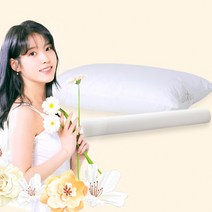 슬립앤슬립 경추 빵베개 + 소프트폼 세트, 화이트