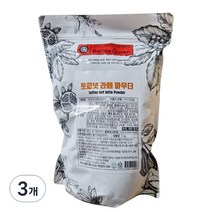 바리스타퀸 토피넛 라떼 파우더, 1kg, 3개, 3개