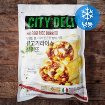 시티델리 불고기라이스 브리또 4개입 (냉동), 600g, 1개