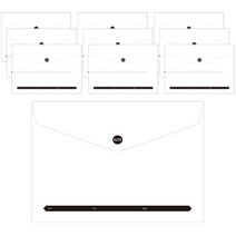 투영디자인 가로봉투 엘리트 파일, 화이트, 10개입