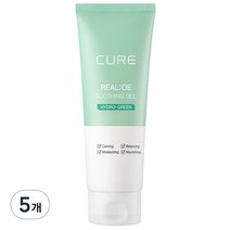 김정문알로에 큐어 리알로에 수딩젤, 150ml, 5개