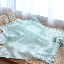 화모 뽀송뽀송 리플 여름아기이불 L, 달빛병아리