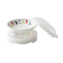 젠한국 런치 ISAK 돔형 밀폐용기 300ml 2p 세트, 1세트, 밀폐용기 2개