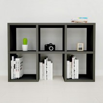 큐빅스 1 컬러고인돌책장, 블랙